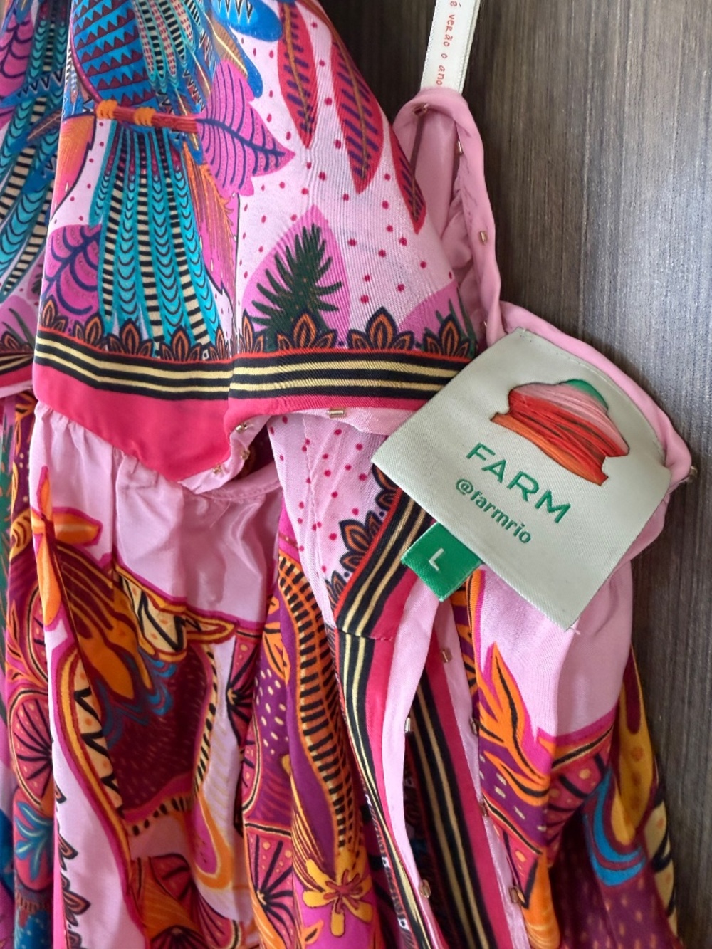 FARM Rio macaw scarf maxi - Picture 8 of 8